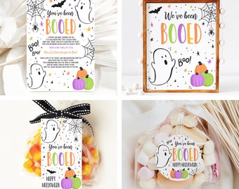 I've Been Booed Coworker Game, You've Been Boo'd, Halloween Game, Boo ...