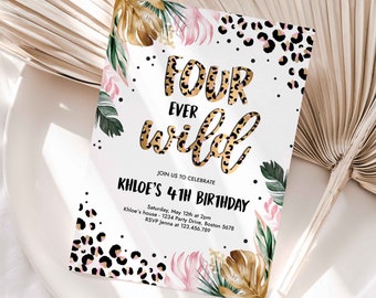 Download Four Ever Wild Party Etsy