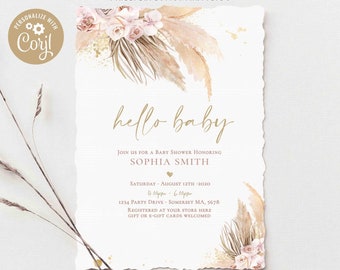 baby shower invitation  etsy