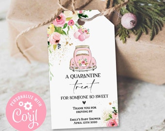 party favor tags for baby shower
