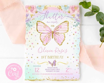 butterfly invitations