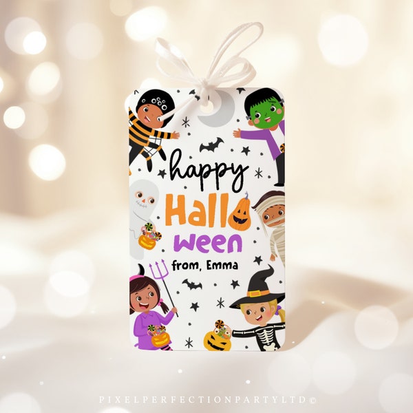 Editable Halloween Gift Tag Trick Or Treat Halloween Gift Tag Halloween Boo Treat Tag For Friend Neighbour Appreciation Instant Download Y6R