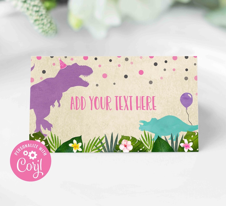 dinosaur food tents