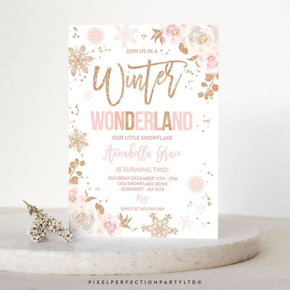 Alice In Wonderland Bridal Shower Invites - Style Within Grace
