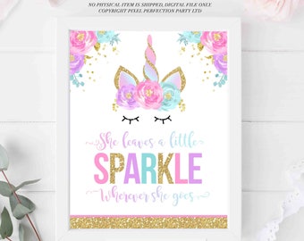 unicorn sign etsy