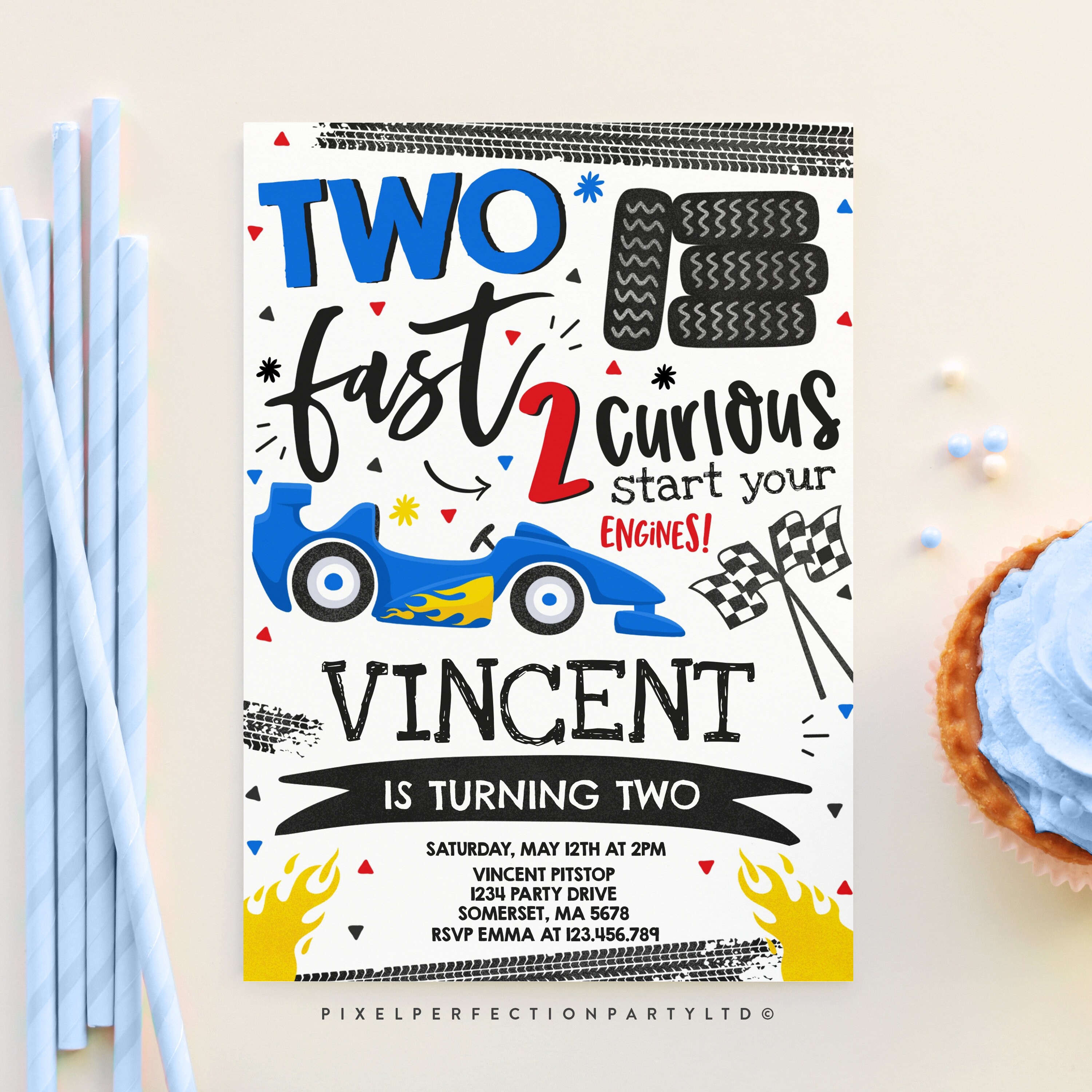 editable-two-fast-birthday-invitation-two-fast-race-car-2nd-etsy