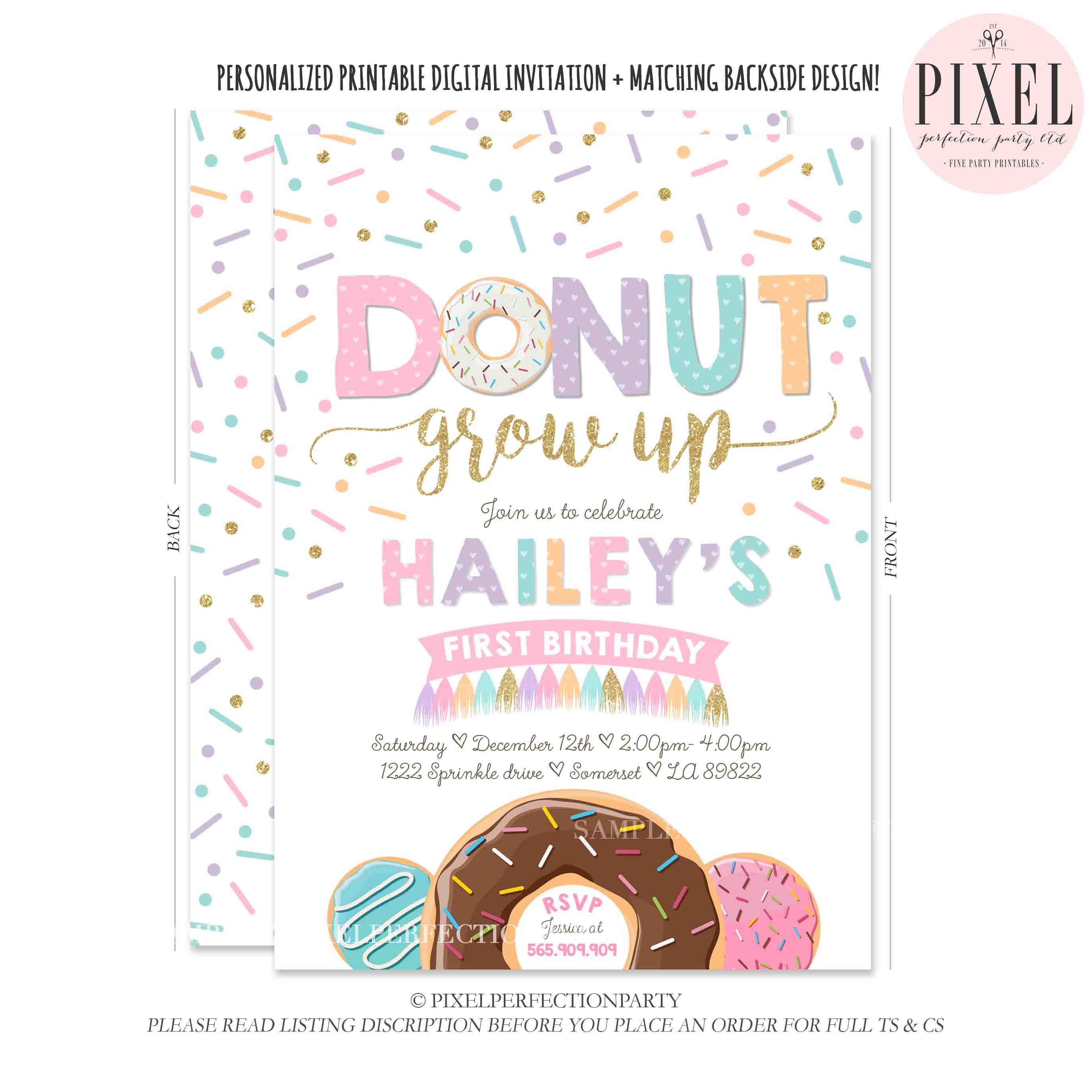 donut-grow-up-birthday-invitation-donut-grown-up-invitation-etsy