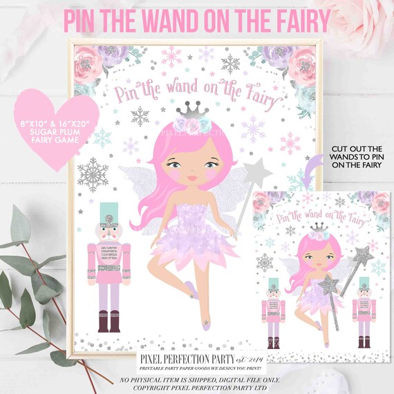 pin the wand on the fairy