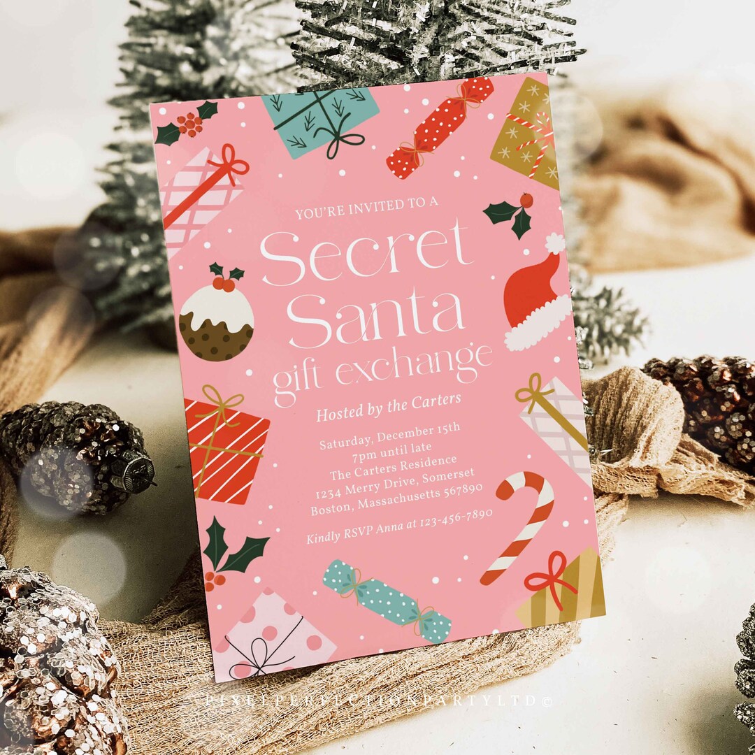 editable-secret-santa-gift-exchange-invitation-santa-holiday-gift