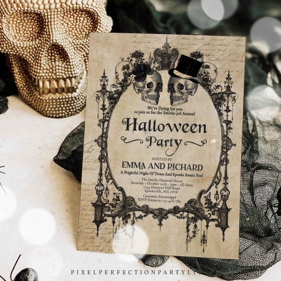 Halloween Greeting Cards Set Of 24 (6 Unique Horror Designs - View #8