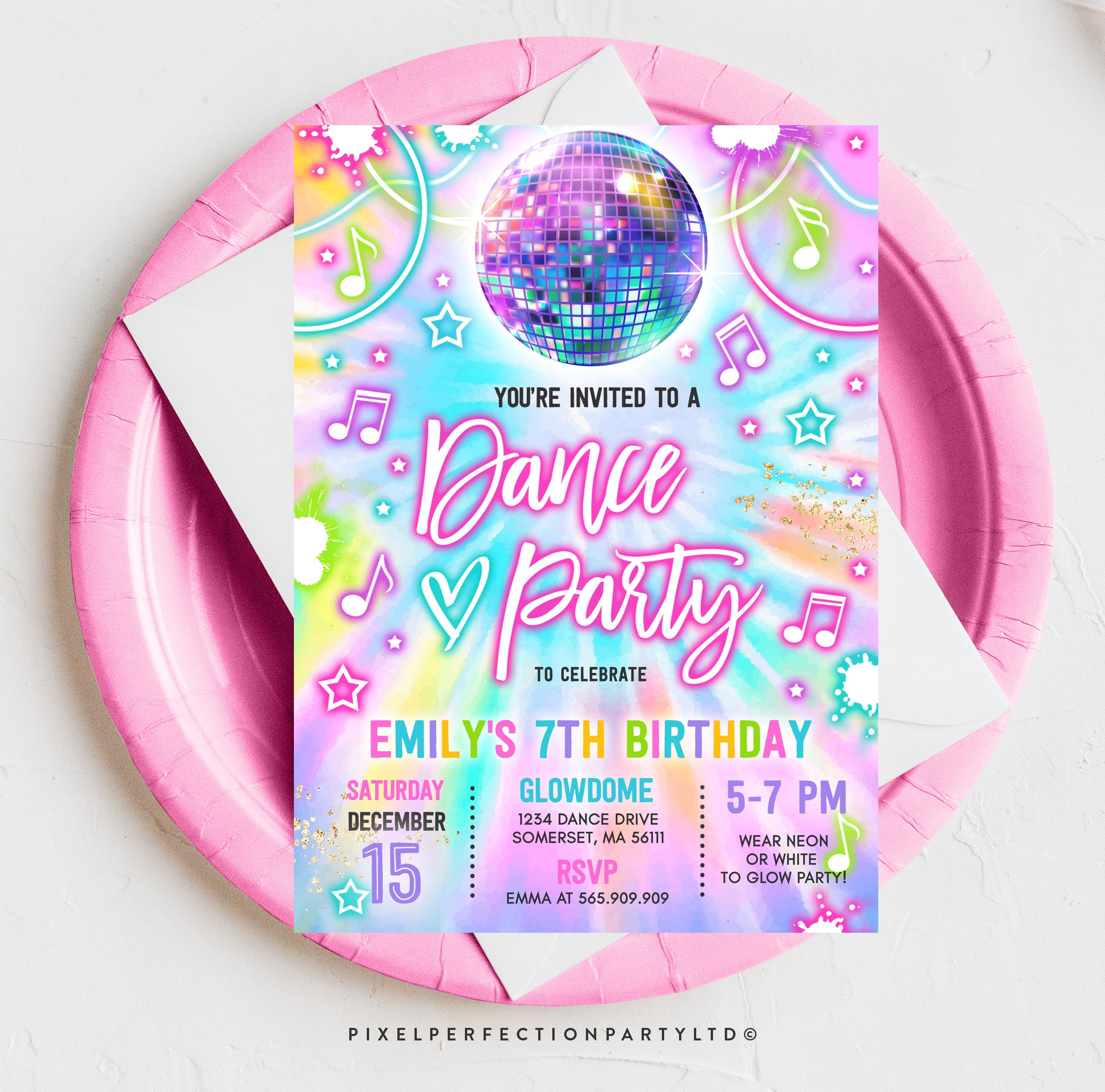 Editable Dance Party Invitation Tie Dye Dance Party Invitation Etsy editable-dance-party-invitation-tie-dye-dance-party-invitation-etsy