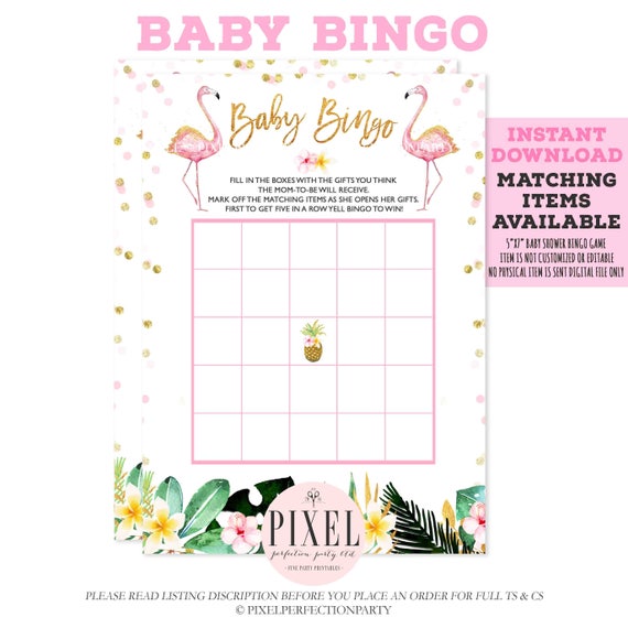 baby bingo items