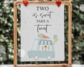 Ice Cream Truck Birthday Party Two Is Sweet Treat Sign Here's The Scoop Ice Cream Birthday Party Sweet Ice Cream Party Instant Download YQ Il_170x135