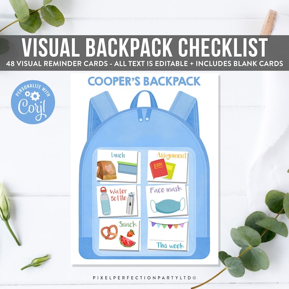 Day pack checklist 2025