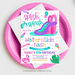Editable Unicorn Water Bottle Labels Pink And Gold Magical Etsy