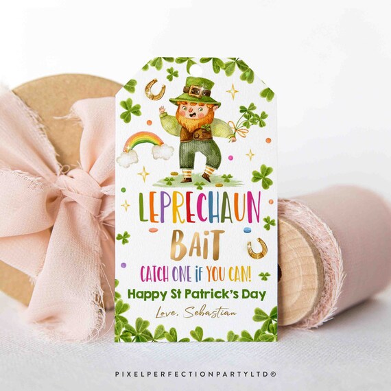 Personalized Leprechaun Bait Plate