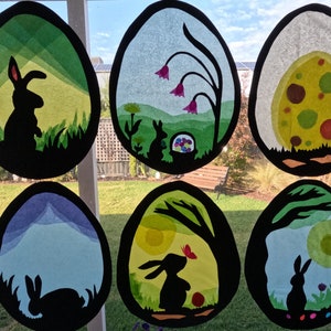 Easter Window Transparencies PDF