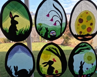 Easter Window Transparencies (English PDF)