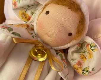 Little Lamb Waldorf Doll Sewing Pattern PDF | Soft Fabric Baby Doll Tutorial
