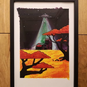 Strange Night - print
