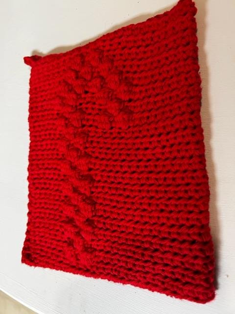 Candy Cane Hot Pad Crochet Pattern: Christmas Trivet (digital PDF) - Etsy