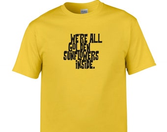 Allen Ginsberg 'Golden Sunflowers' T-Shirt - Various Colours