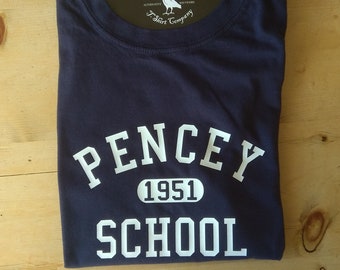 Pencey School 1951 T-Shirt - The Catcher in the Rye, Literature, College Style, Preppy, Various Colours