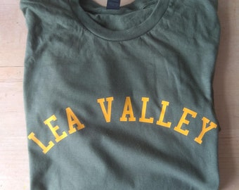 リーバレーTシャツ：ロンドン、エセックス、ハートフォードシャーのお土産、各種カラー