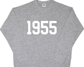 Customised T-Shirt S-XXL 60s Font Personalised Custom Printed T Shirt