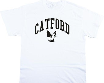 Catford, South London T-Shirt - Souvenir, Black Cat, Travel, Various Colours