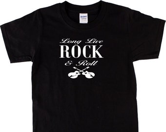 Long Live Rock n Roll T-shirt - Rockabilly, 50's, S-XXL