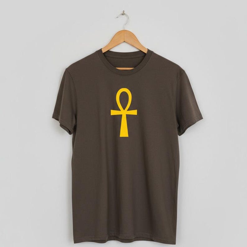 Camiseta con la Cruz Ankh - Símbolo del Antiguo Egipto, Varios Colores imagen 6