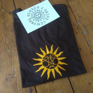 Wicker Man Sun Symbol T-Shirt - Cult Retro Horror, 1970&#39;s, Witchcraft, S-XXL