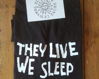 They Live T-Shirt: John Carpenter Sci-Fi Cult Film Tee
