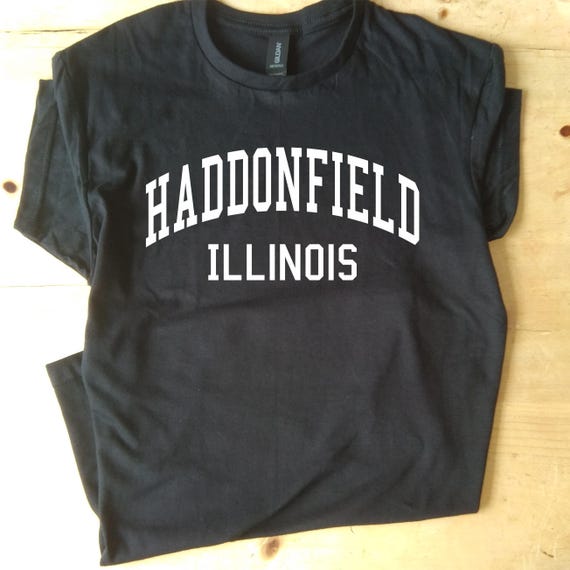 Haddonfield Illinois T-shirt - Halloween, Town, College Style, S-XXL - Etsy