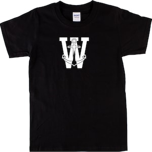W Anchor T-shirt - Funny Gift, Joke, Prank, Various Colours