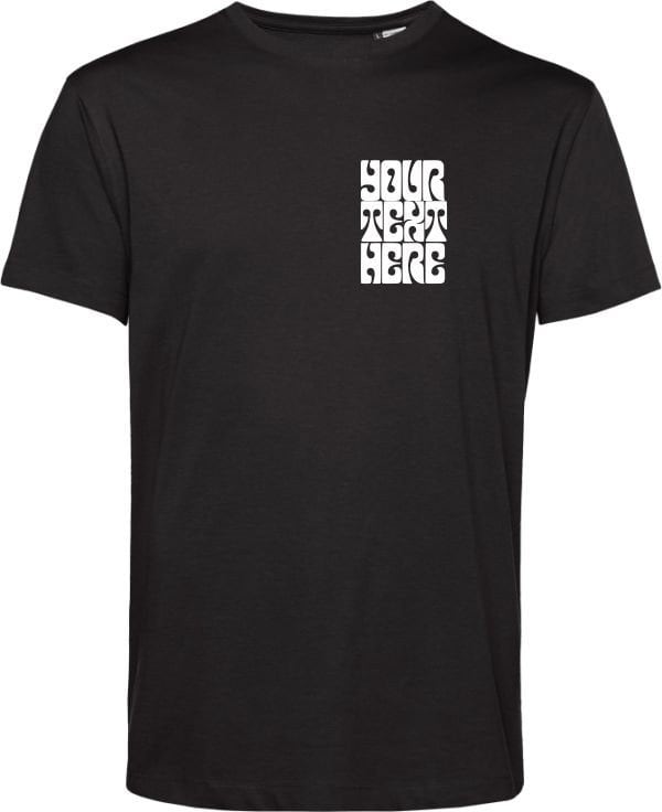 Custom Printed T-shirt Organic Cotton 