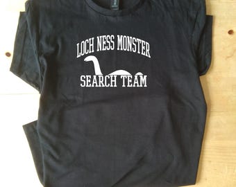 Loch Ness Monster Search Team T-Shirt - Various Colours