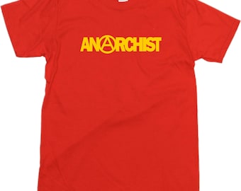 Anarchist T-Shirt - Anarchy, Protest, Punk, Various Colours