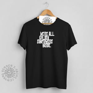 Camiseta "Golden Sunflowers" de Allen Ginsberg (varios colores) imagen 3