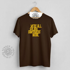 Camiseta "Golden Sunflowers" de Allen Ginsberg (varios colores) imagen 1