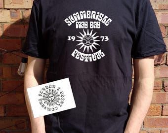 The Wicker Man 'Summerisle May Day Festival 1973' T-Shirt - Various Colours S-XXL