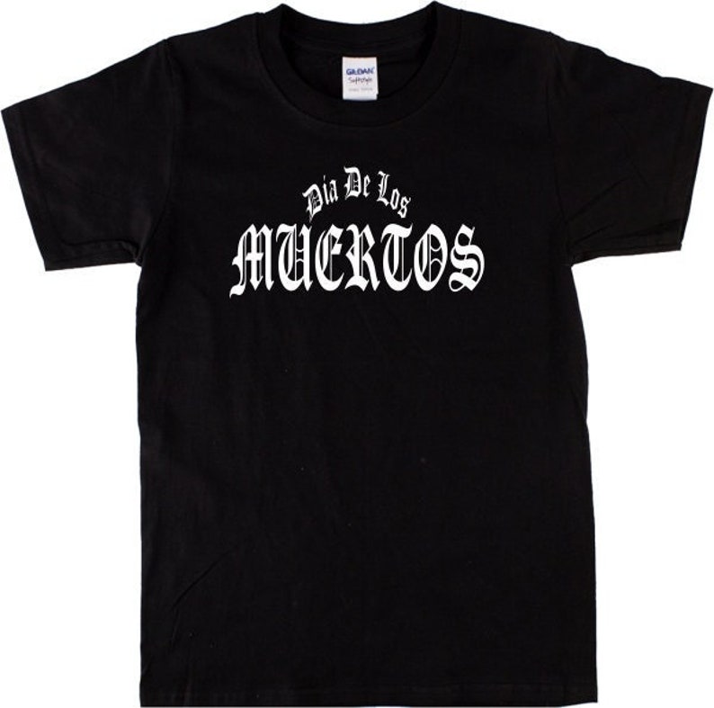 Day Of The Dead T-Shirt 'Dia De Los Muertos' Mexican S-XXL image 1