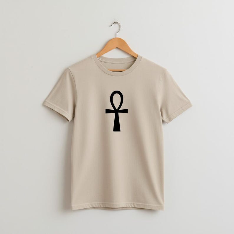 Camiseta con la Cruz Ankh - Símbolo del Antiguo Egipto, Varios Colores imagen 9