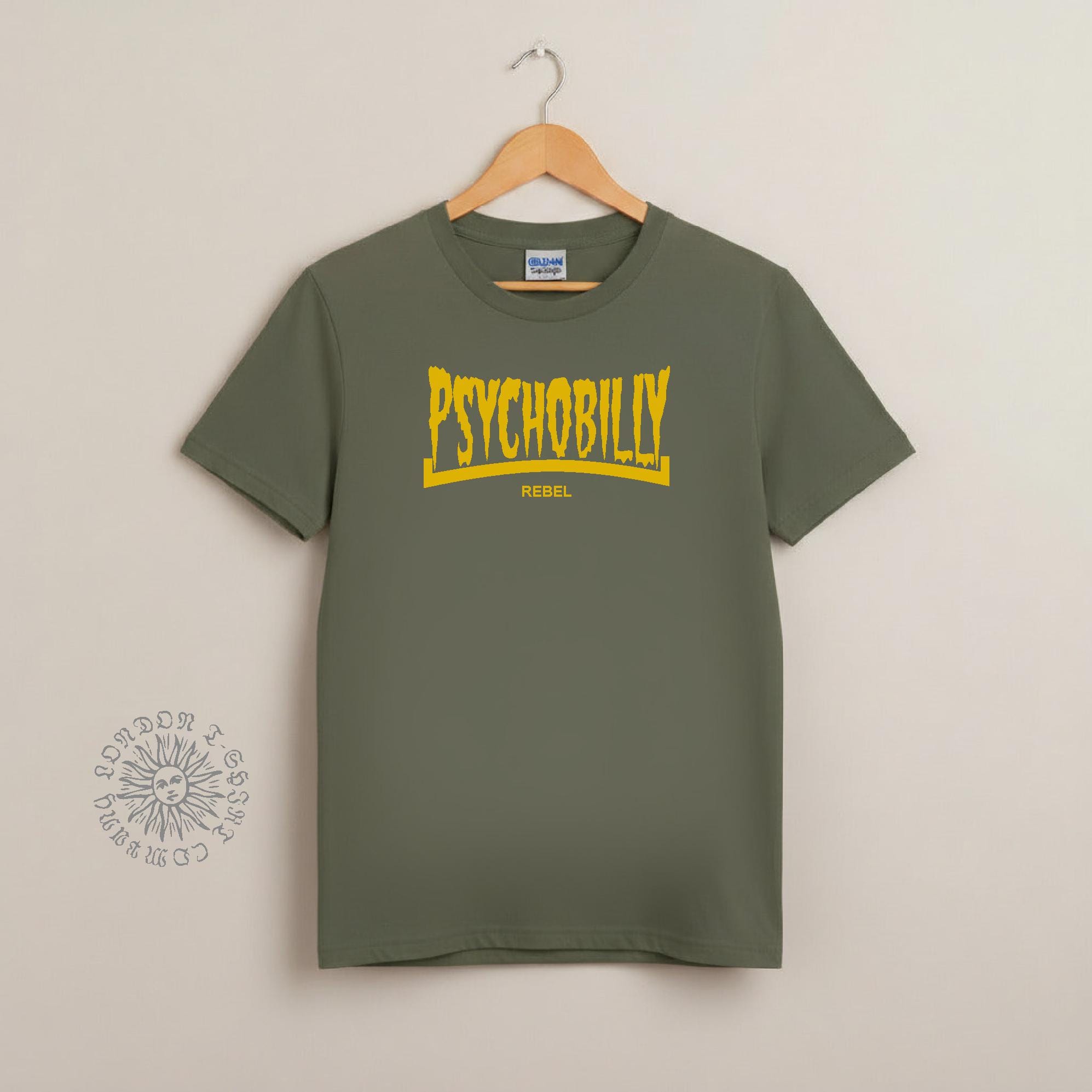 サイコビリー レベル Tシャツ - パンク、ロックンロール、ロカビリー