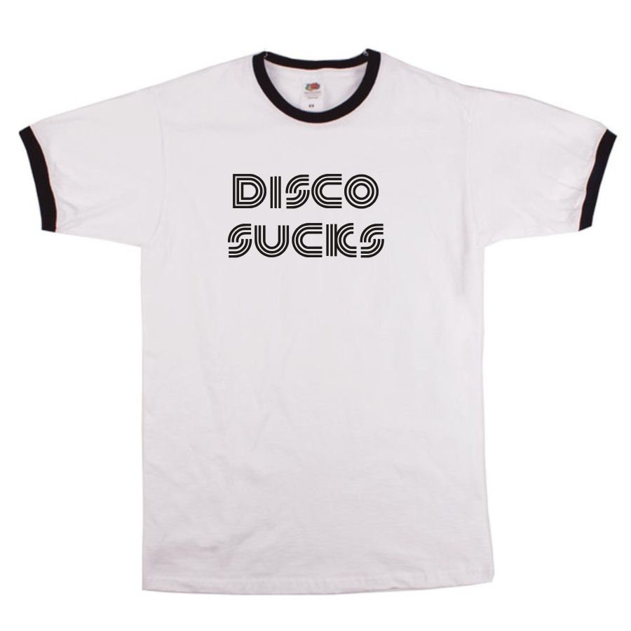 Disco Sucks Ringer T-shirt - Punk, Retro, 60's, 70's, S-XXL - Etsy