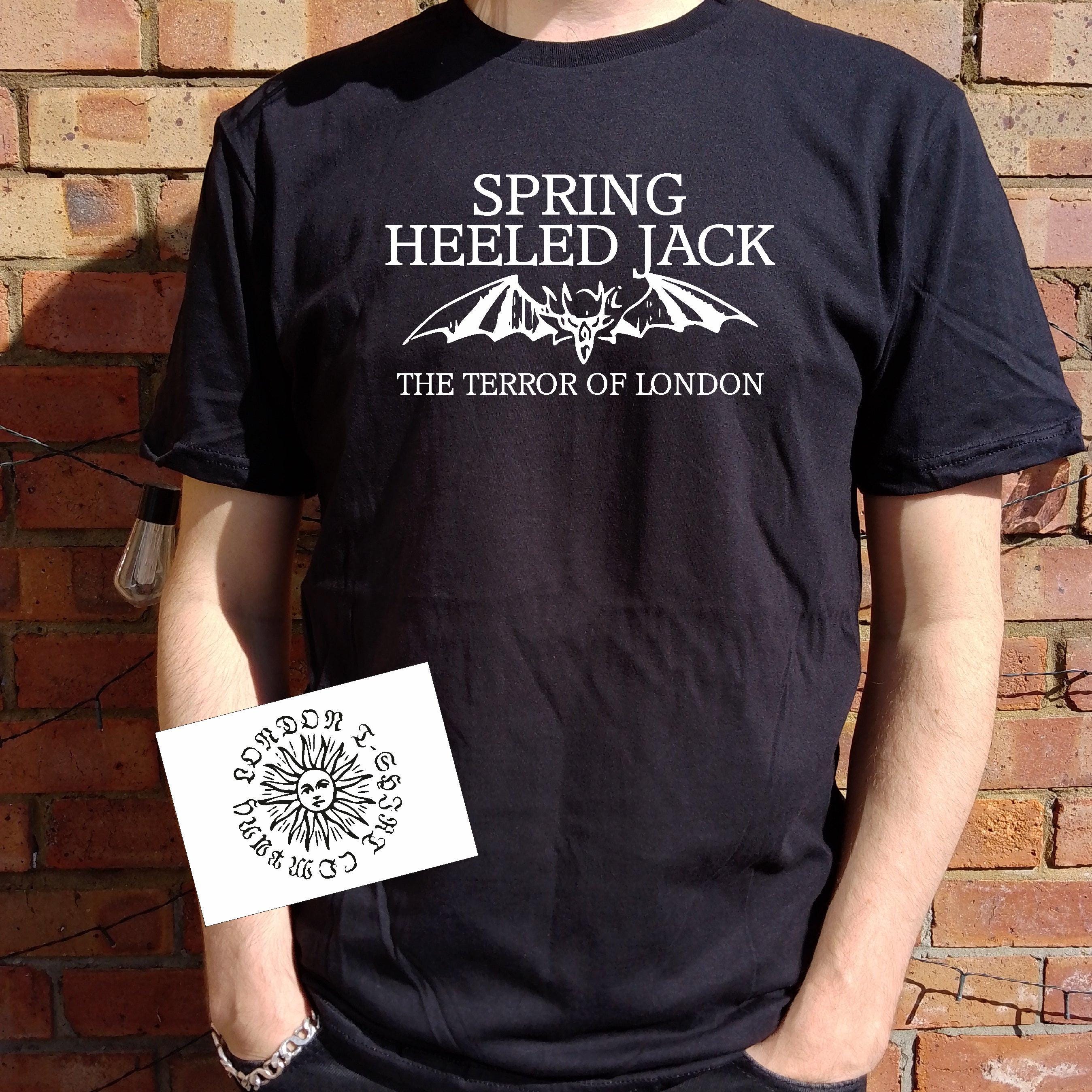 Spring Heeled Jack T-shirt - 'the Terror of London', Urban Legend