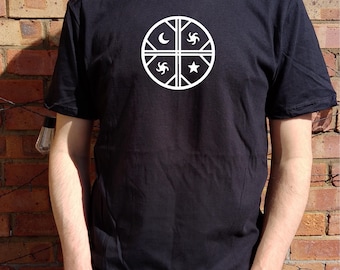 Mapuche T-Shirt - Chile, The Cultrun Drum, Various Colours