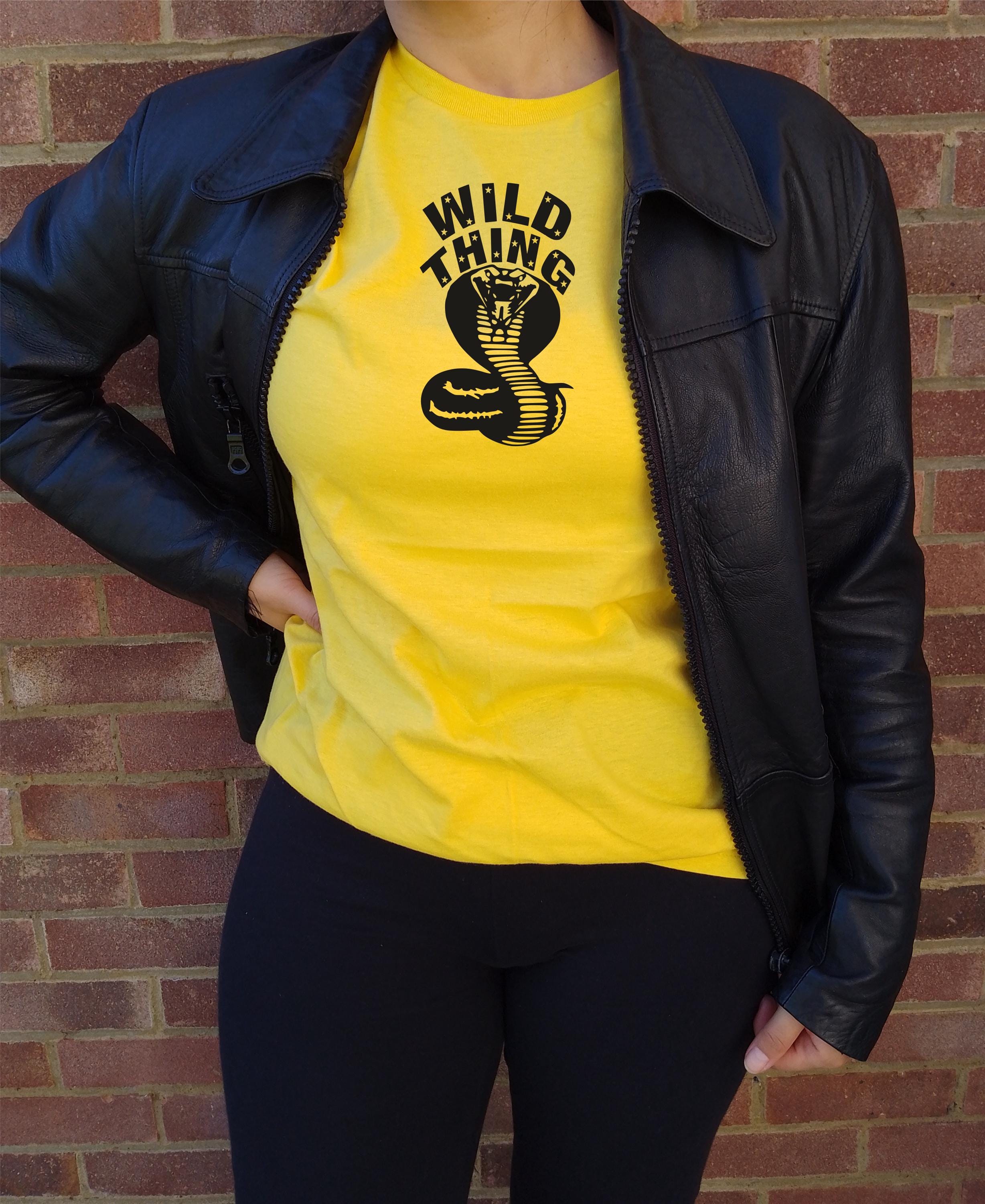 Wild Thing Cobra T-shirt - 70s Rocker Style, Various Colours - Etsy