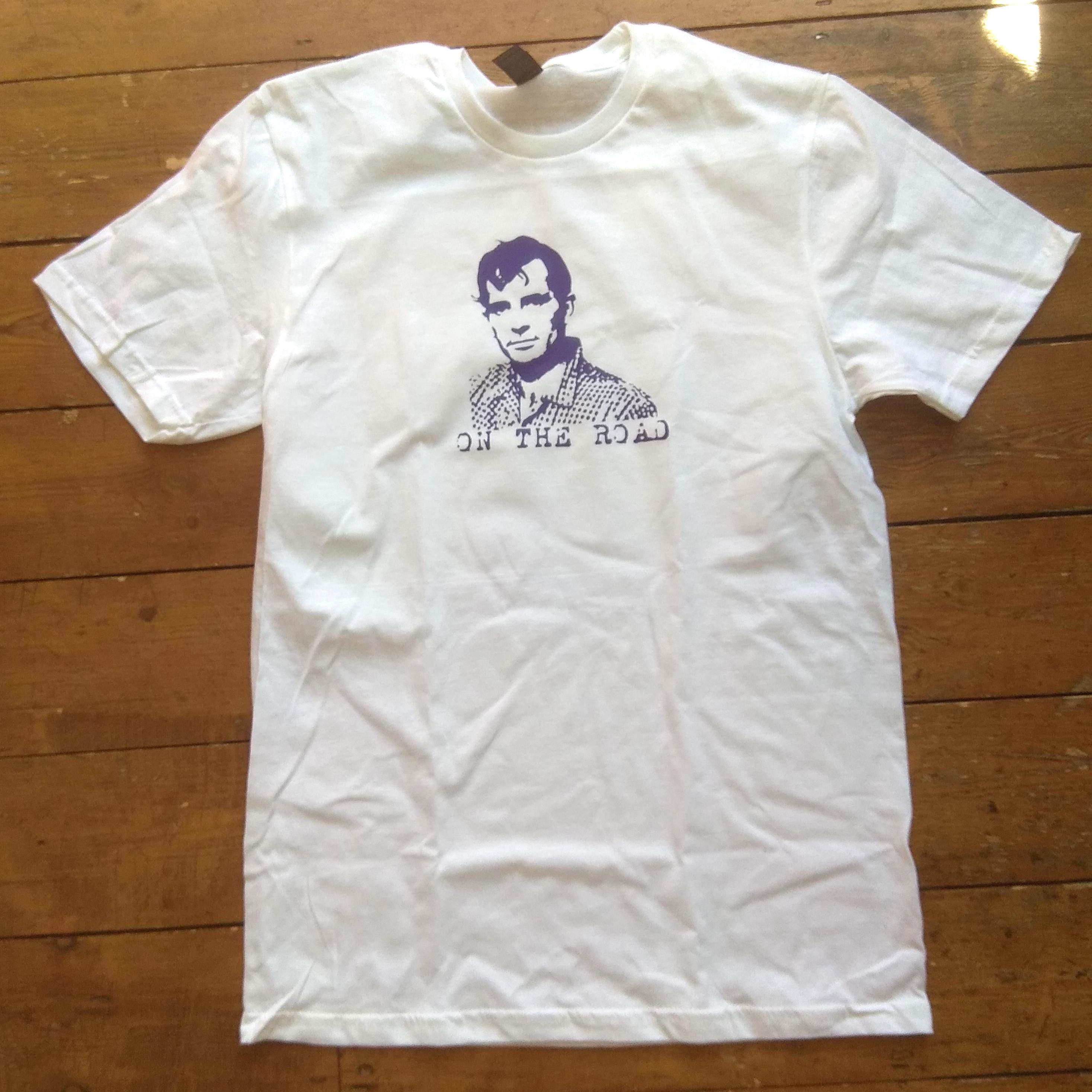 On the Road T-shirt: Jack Kerouac, Beat Generation, Literature